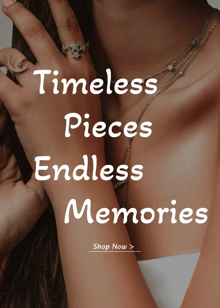 Kalos Jewellery homepage banner showcasing elegant handmade and classic jewelry collections